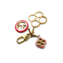 Louis Vuitton Charms Pink in Ceramic Metallo Oro e Rosa