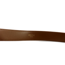 Celine Cintura Triomphe Pelle Bronzo