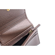 Gucci Portafoglio Bamboo GG Jumbo Marrone