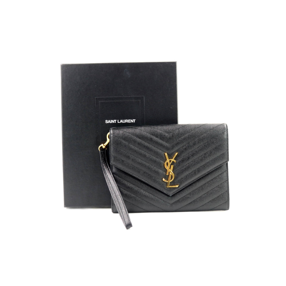 Saint Laurent Busta Pelle Nera