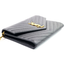 Saint Laurent Busta Pelle Nera