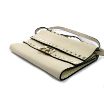 Valentino Tracolla Pelle Bianca