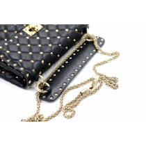 Valentino Spike Pelle Nera