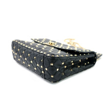 Valentino Spike Pelle Nera