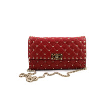 Valentino Spike Woc Pelle Rossa