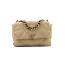 Chanel 19 Pelle Beige