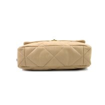 Chanel 19 Pelle Beige