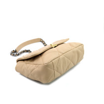 Chanel 19 Pelle Beige