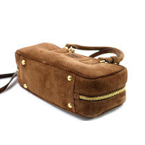 Miu Miu Arcadie Pelle Scamosciata Marrone