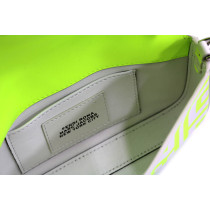 Fendi Baguette Mini Pelle Bianco e Giallo