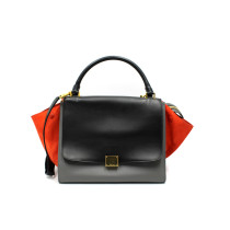 Cèline Trapeze Pelle e Suede Tricolor