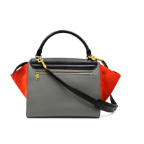 Cèline Trapeze Pelle e Suede Tricolor
