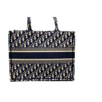 Dior Book Tote Tessuto Blu