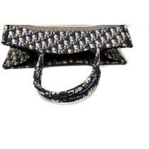 Dior Book Tote Tessuto Blu