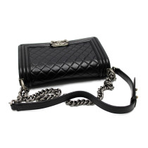 Chanel Le Boy Pelle d'Agnello Nera