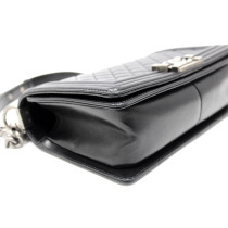 Chanel Le Boy Pelle d'Agnello Nera