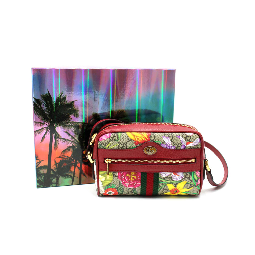 Gucci Camera Bag Flora Tela Multicolor