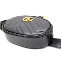 Gucci Marsupio Marmont Pelle Nera