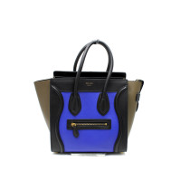 Celine Luggage Pelle Tricolor