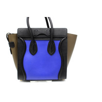 Celine Luggage Pelle Tricolor