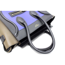 Celine Luggage Pelle Tricolor