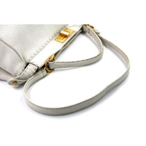 Fendi Peekaboo Pelle Bianca