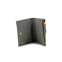 Prada Portafoglio Pelle Grigia