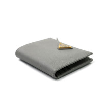 Prada Portafoglio Pelle Grigia