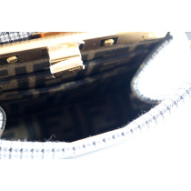 Fendi Peekaboo Tessuto Grigio