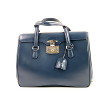 Gucci Lady Lock Pelle Blu