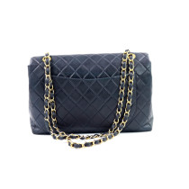 Chanel Jumbo Timeless Pelle Blu Notte