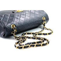 Chanel Jumbo Timeless Pelle Blu Notte