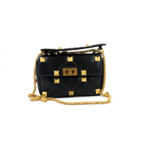 Valentino Roman Stud Pelle Nera