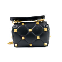 Valentino Roman Stud Pelle Nera