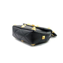 Valentino Roman Stud Pelle Nera