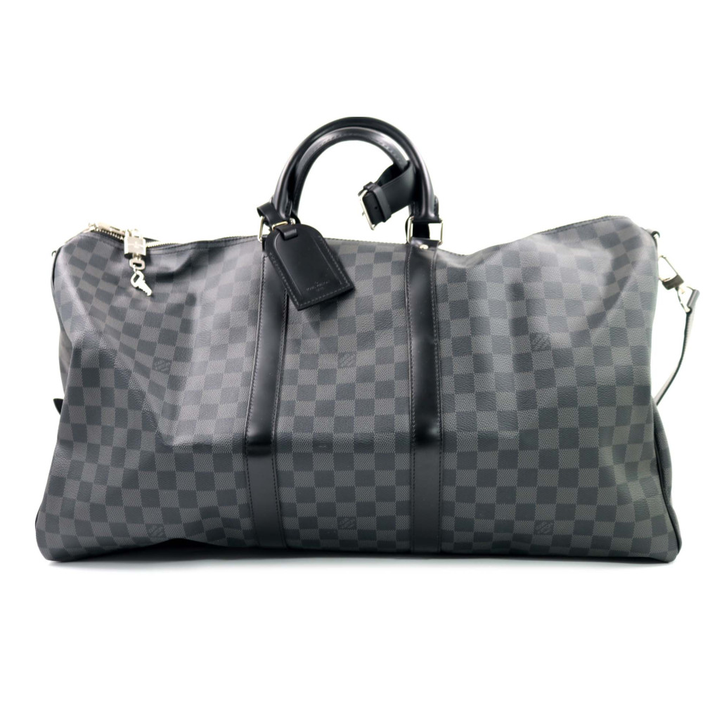 Louis Vuitton Keepall 55 Bandouliere Damier Graphite