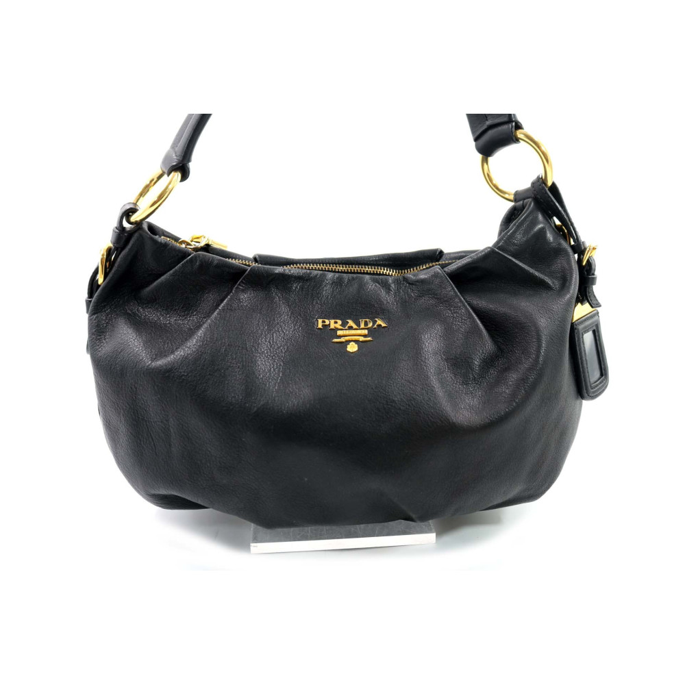 Prada Shopping Pelle Nera
