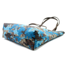 Gucci Shopping Tela Mimetica Blu
