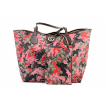 Gucci Shopping Tela Mimetica Rosa