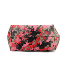 Gucci Shopping Tela Mimetica Rosa