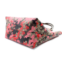 Gucci Shopping Tela Mimetica Rosa