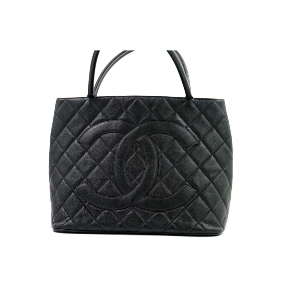 Chanel Medallion Pelle Caviar Nera