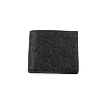 Gucci Portafoglio Bifold Pelle Nera