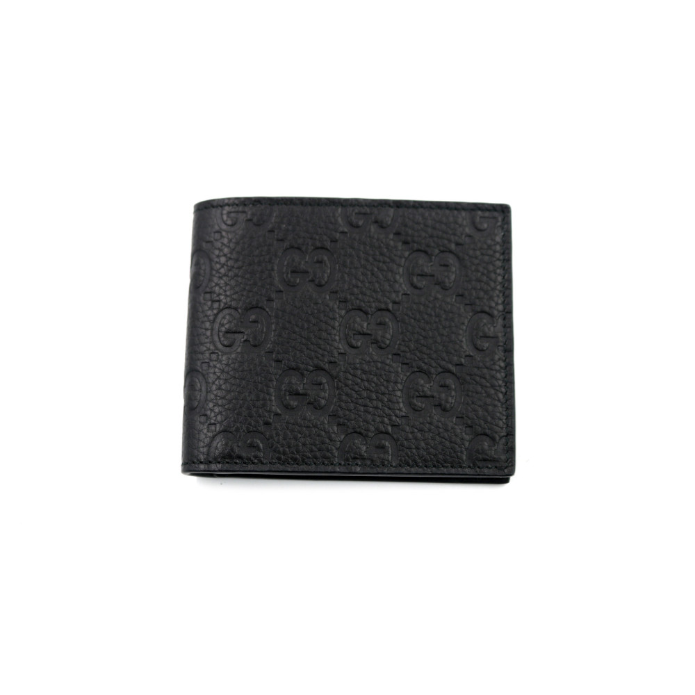 Gucci Portafoglio Bifold Pelle Nera
