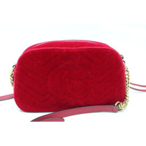 Gucci Camera Bag Velluto Rosso