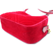Gucci Camera Bag Velluto Rosso