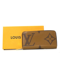 Louis Vuitton Portafoglio Zippy Reverse Giant Pelle Beige