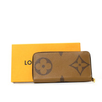 Louis Vuitton Portafoglio Zippy Reverse Giant Pelle Beige