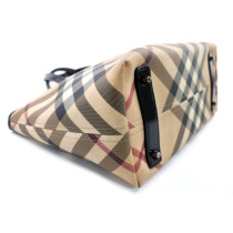 Burberry Tote Bag Check Beige