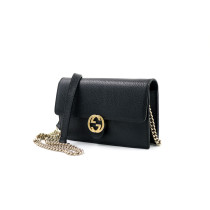 Gucci Woc Interlocking Pelle Nera